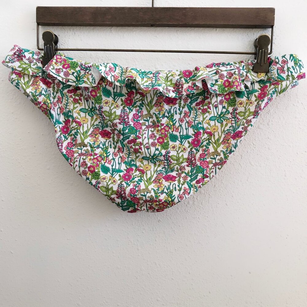 J.CREW‎ x LIBERTY Ruffle String Bikini Set Size Large - Picture 8 of 15